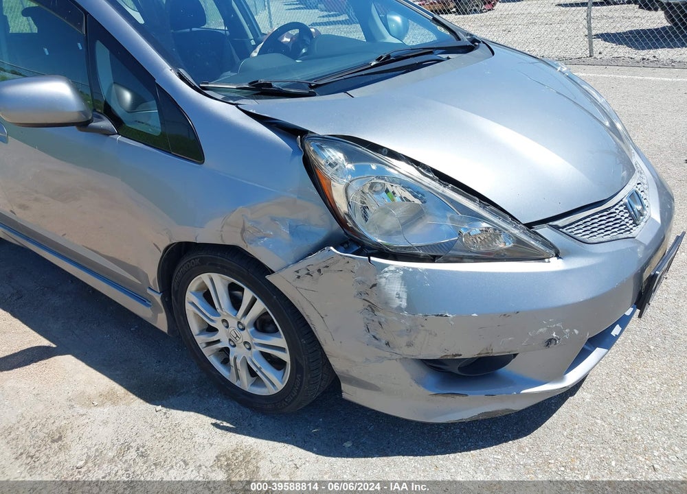 2010 HONDA FIT SPORT VIN: JHMGE8H48AC013924