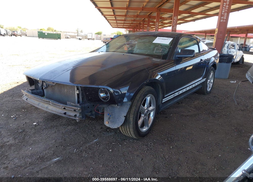 2008 FORD MUSTANG V6 DELUXE/V6 PREMIUM VIN: 1ZVHT80N785116747