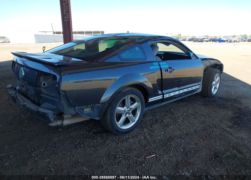2008 FORD MUSTANG V6 DELUXE/V6 PREMIUM VIN: 1ZVHT80N785116747