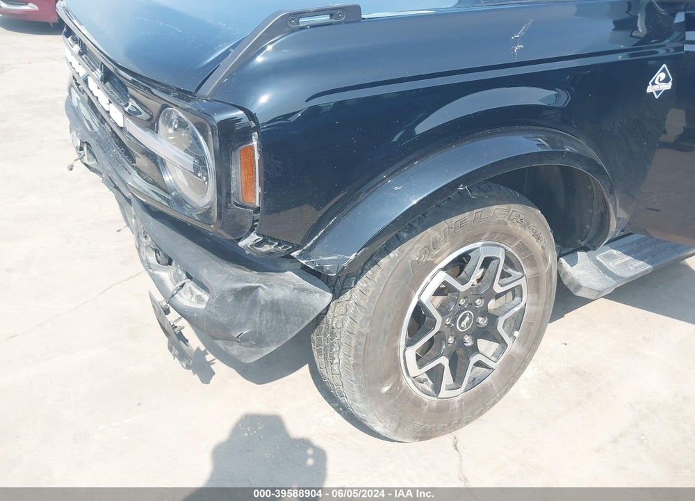 2022 FORD BRONCO OUTER BANKS VIN: 1FMEE5BP2NLB44777
