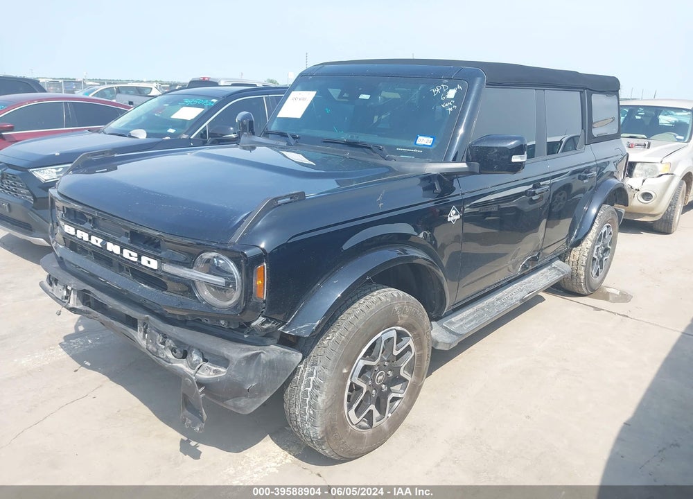 2022 FORD BRONCO OUTER BANKS VIN: 1FMEE5BP2NLB44777