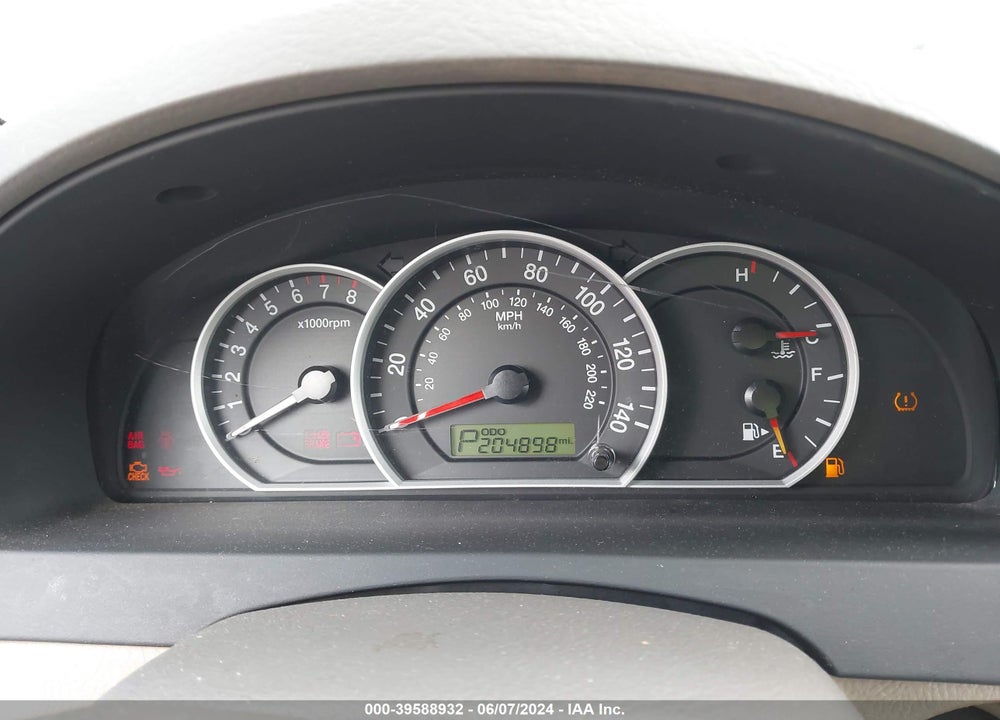 2009 KIA SORENTO LX VIN: KNDJD735395866123