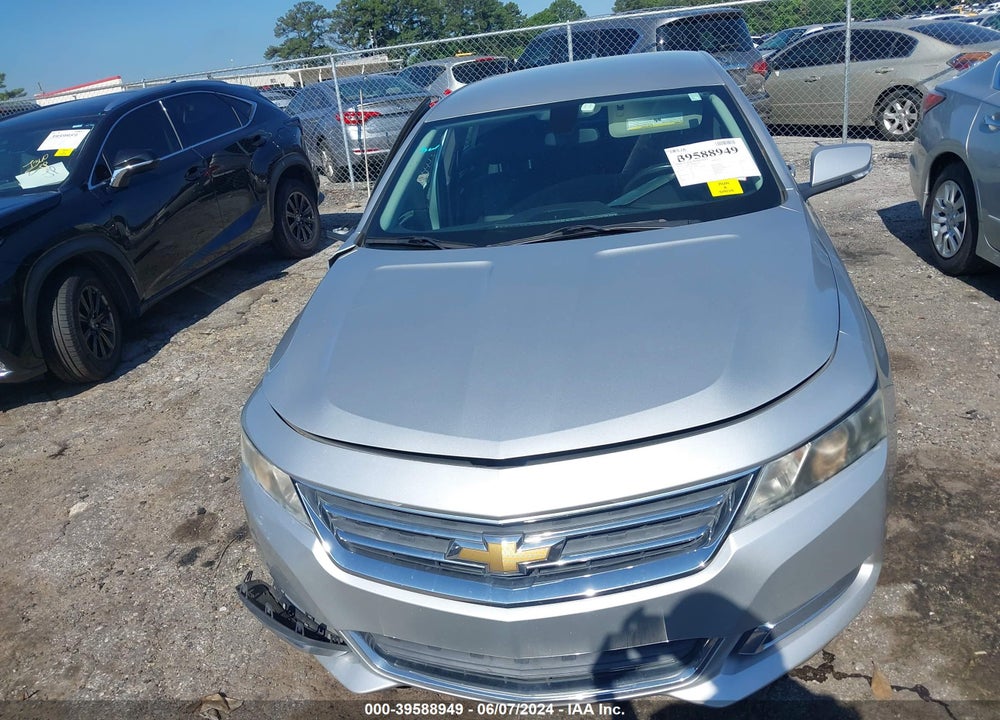 2014 CHEVROLET IMPALA 1LT VIN: 2G1115SLXE9250955