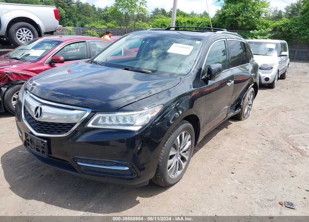2015 ACURA MDX VIN: 5FRYD4H44FB008990