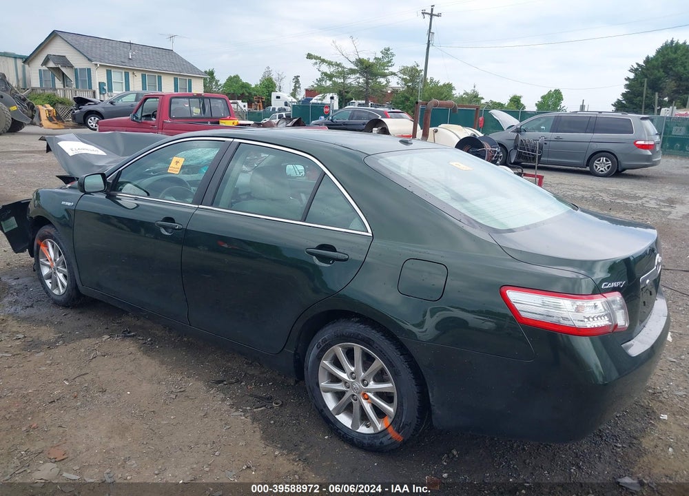 2011 TOYOTA CAMRY HYBRID VIN: 4T1BB3EK7BU135269