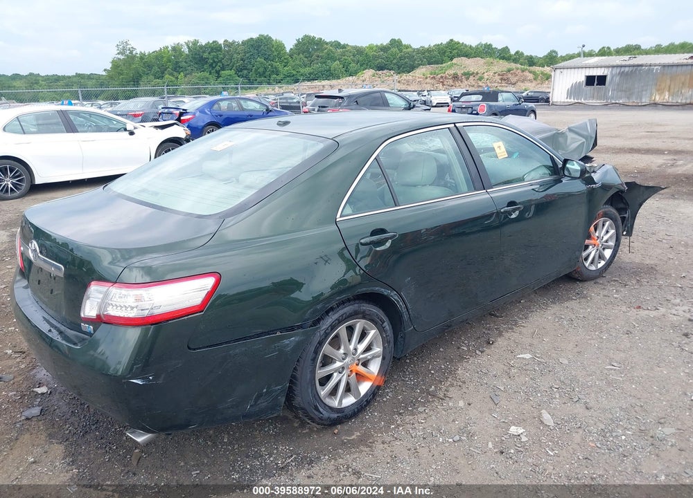 2011 TOYOTA CAMRY HYBRID VIN: 4T1BB3EK7BU135269