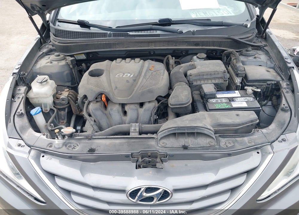 2012 HYUNDAI SONATA GLS VIN: 5NPEB4AC0CH480564