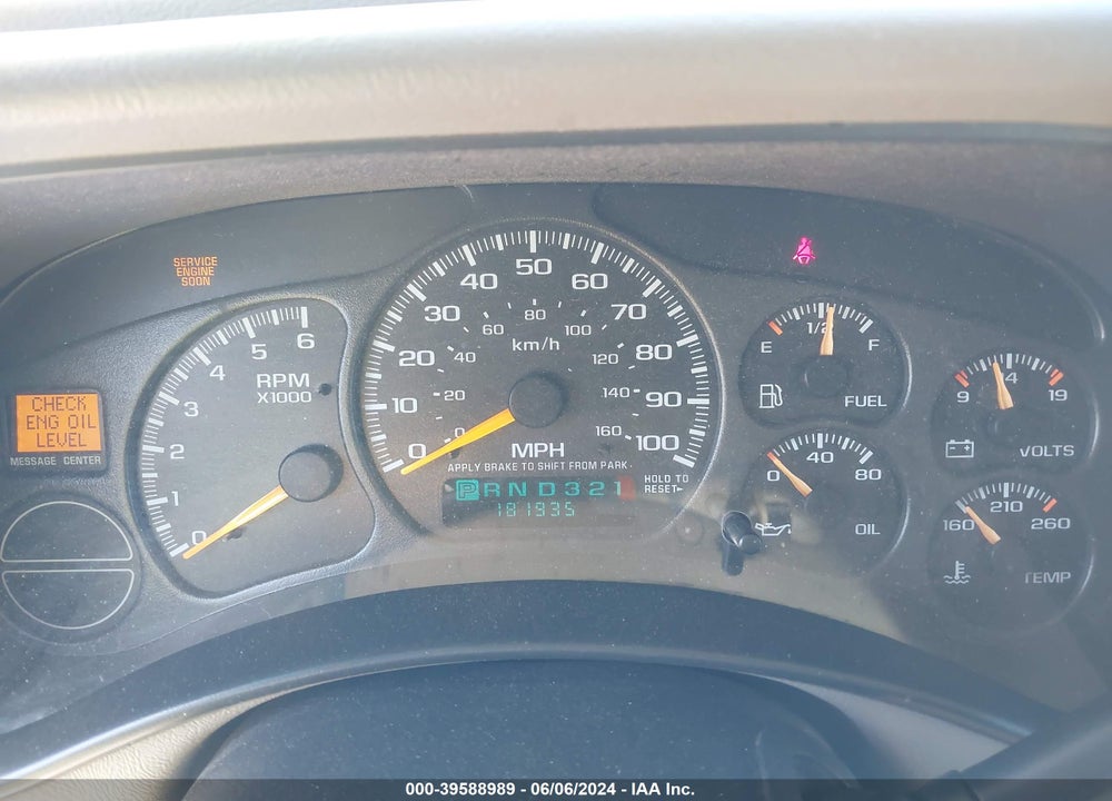 2001 GMC YUKON SLT VIN: 1GKEK13T61J106626