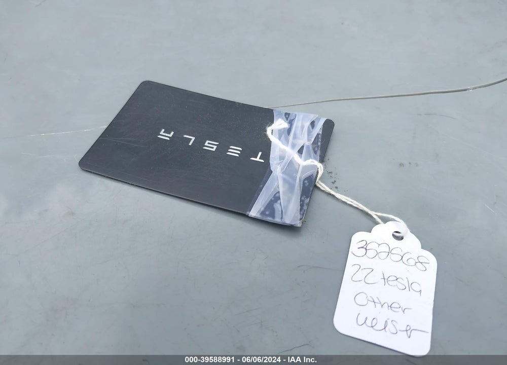 2022 TESLA MODEL 3 REAR-WHEEL DRIVE VIN: 5YJ3E1EA9NF339547