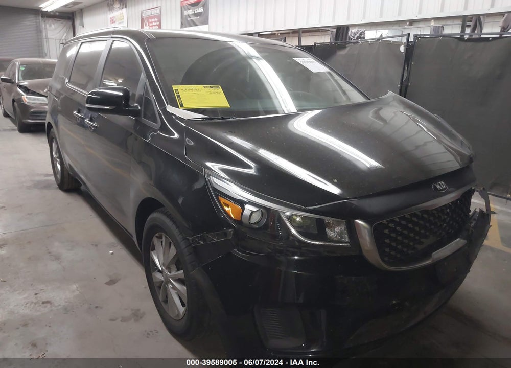 2016 KIA SEDONA LX VIN: KNDMB5C12G6178450