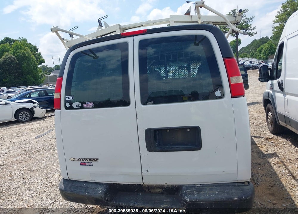 2008 CHEVROLET EXPRESS WORK VAN VIN: 1GCGG25C181217507