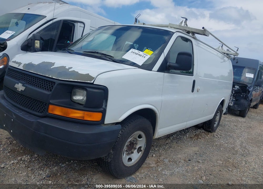 2008 CHEVROLET EXPRESS WORK VAN VIN: 1GCGG25C181217507