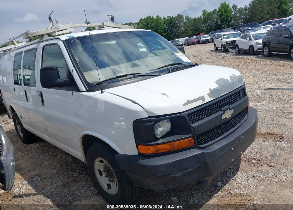 2008 CHEVROLET EXPRESS WORK VAN VIN: 1GCGG25C181217507