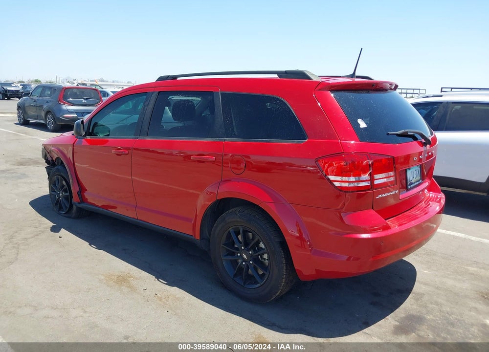 2020 DODGE JOURNEY SE VALUE VIN: 3C4PDCAB1LT280605