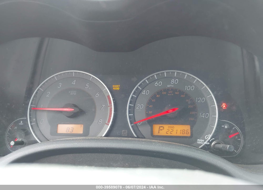 2010 TOYOTA COROLLA S VIN: 2T1BU4EE6AC398427