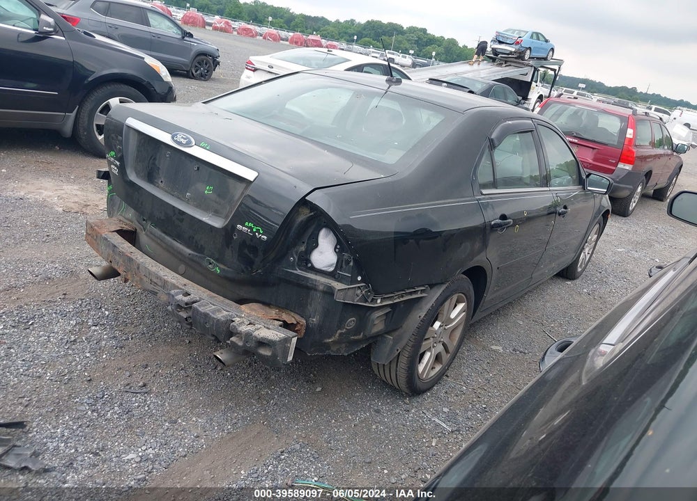 2008 FORD FUSION SEL VIN: 3FAHP08198R227202