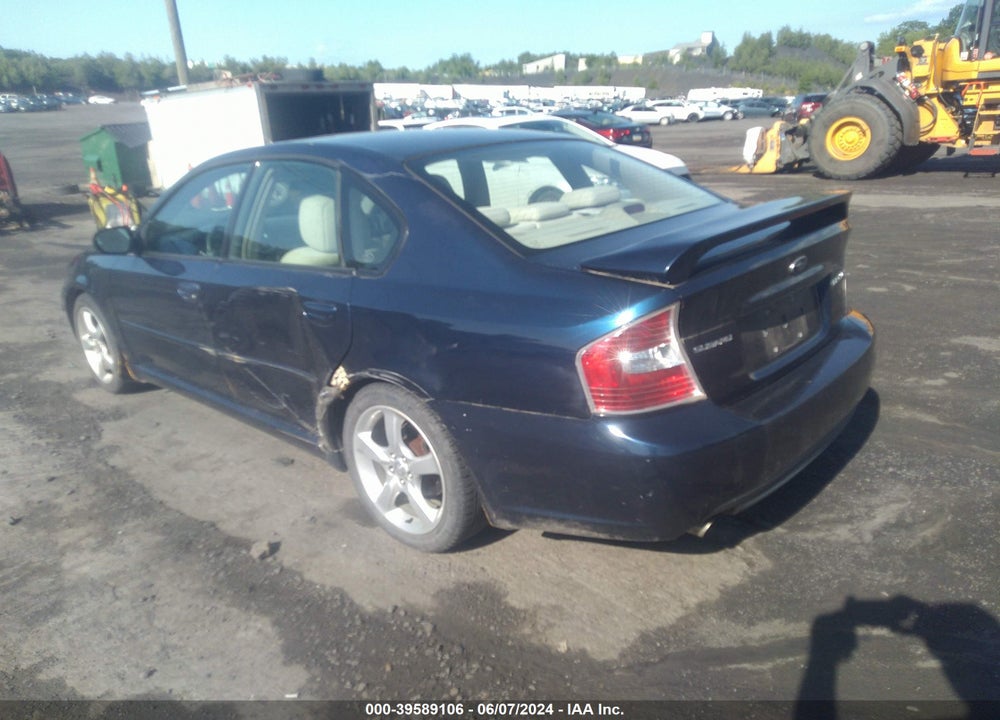 2007 SUBARU LEGACY 2.5I VIN: 4S3BL616877213737