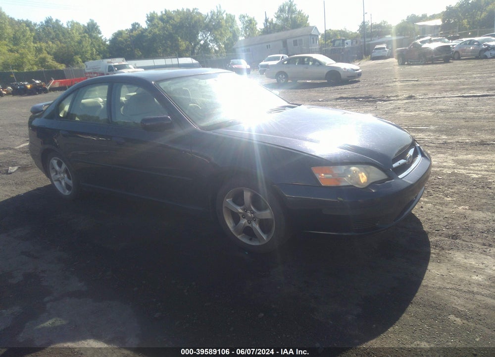 2007 SUBARU LEGACY 2.5I VIN: 4S3BL616877213737