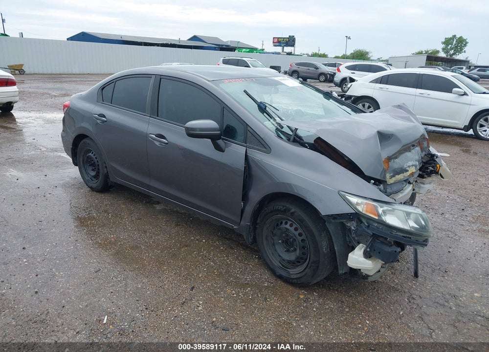 2014 HONDA CIVIC LX VIN: 19XFB2F58EE031532