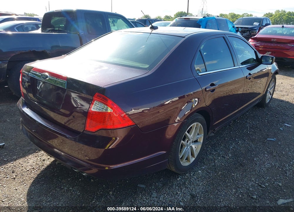 2011 FORD FUSION SEL VIN: 3FAHP0JA0BR279030