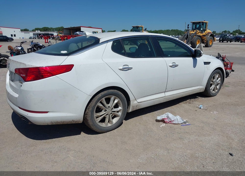 2012 KIA OPTIMA LX VIN: 5XXGM4A76CG047252