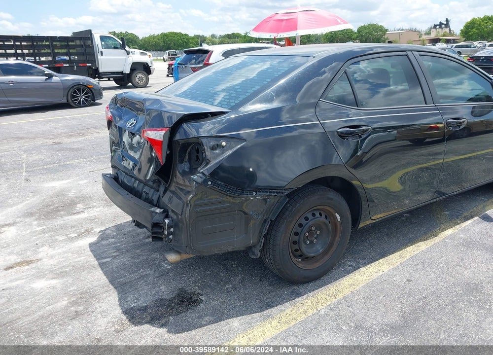 2015 TOYOTA COROLLA L VIN: 2T1BURHE3FC386347