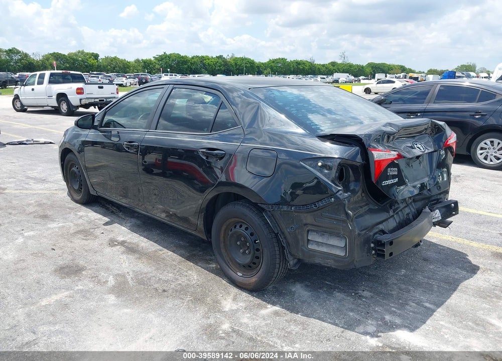 2015 TOYOTA COROLLA L VIN: 2T1BURHE3FC386347