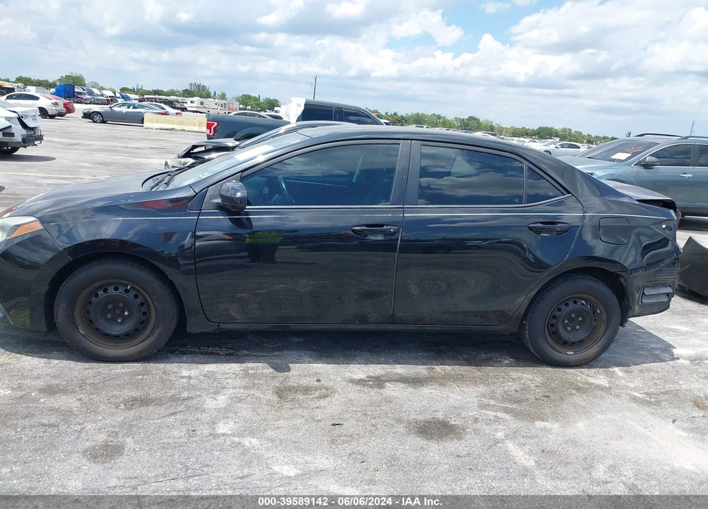 2015 TOYOTA COROLLA L VIN: 2T1BURHE3FC386347