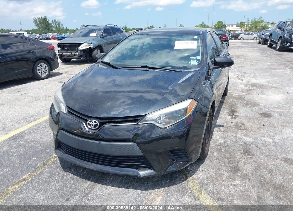 2015 TOYOTA COROLLA L VIN: 2T1BURHE3FC386347