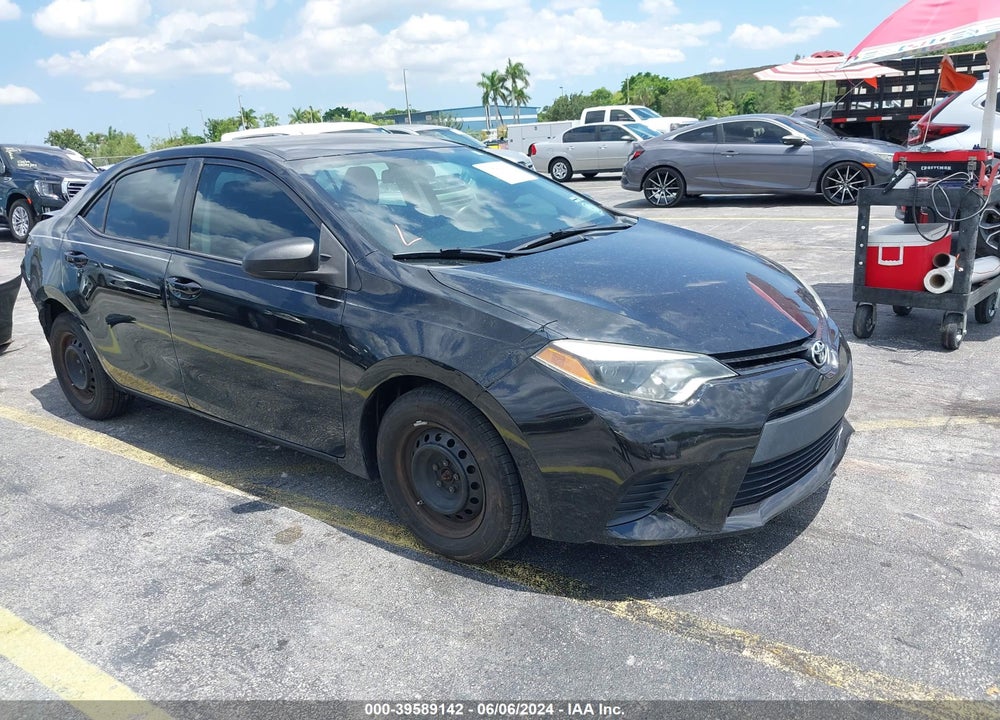 2015 TOYOTA COROLLA L VIN: 2T1BURHE3FC386347