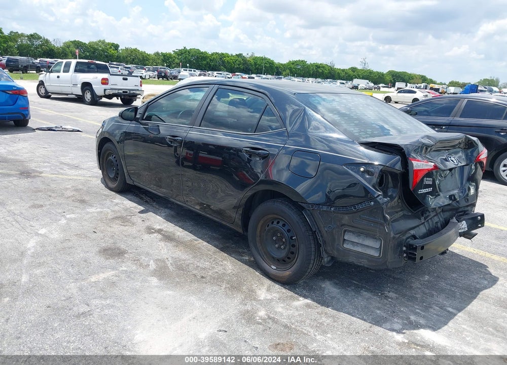 2015 TOYOTA COROLLA L VIN: 2T1BURHE3FC386347