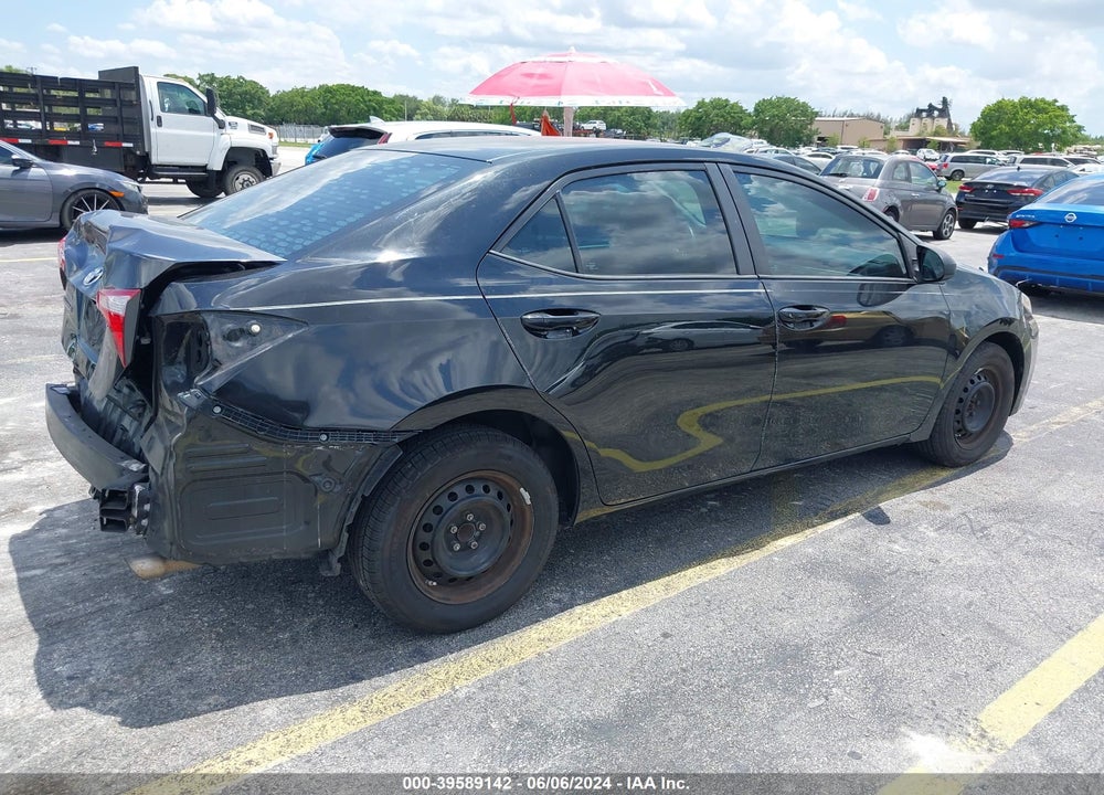 2015 TOYOTA COROLLA L VIN: 2T1BURHE3FC386347