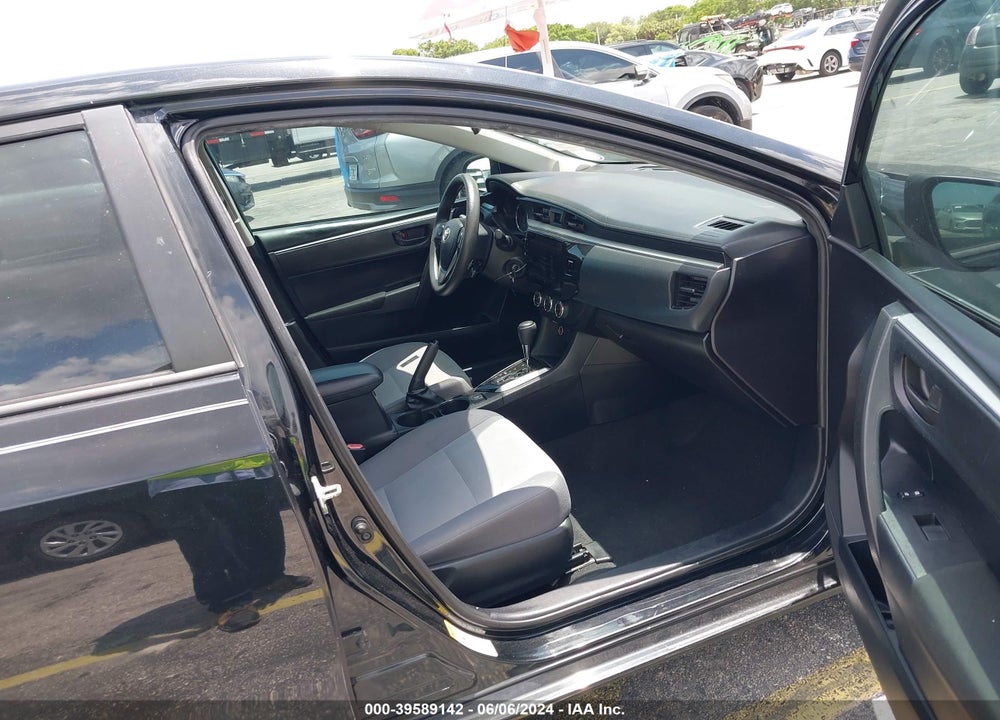 2015 TOYOTA COROLLA L VIN: 2T1BURHE3FC386347
