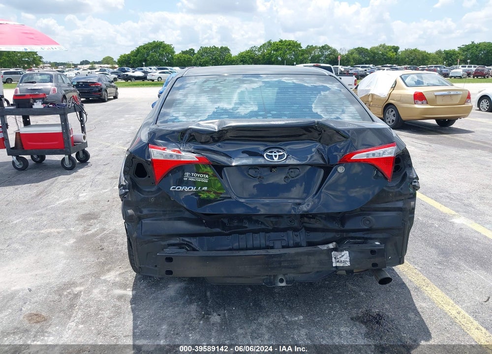 2015 TOYOTA COROLLA L VIN: 2T1BURHE3FC386347