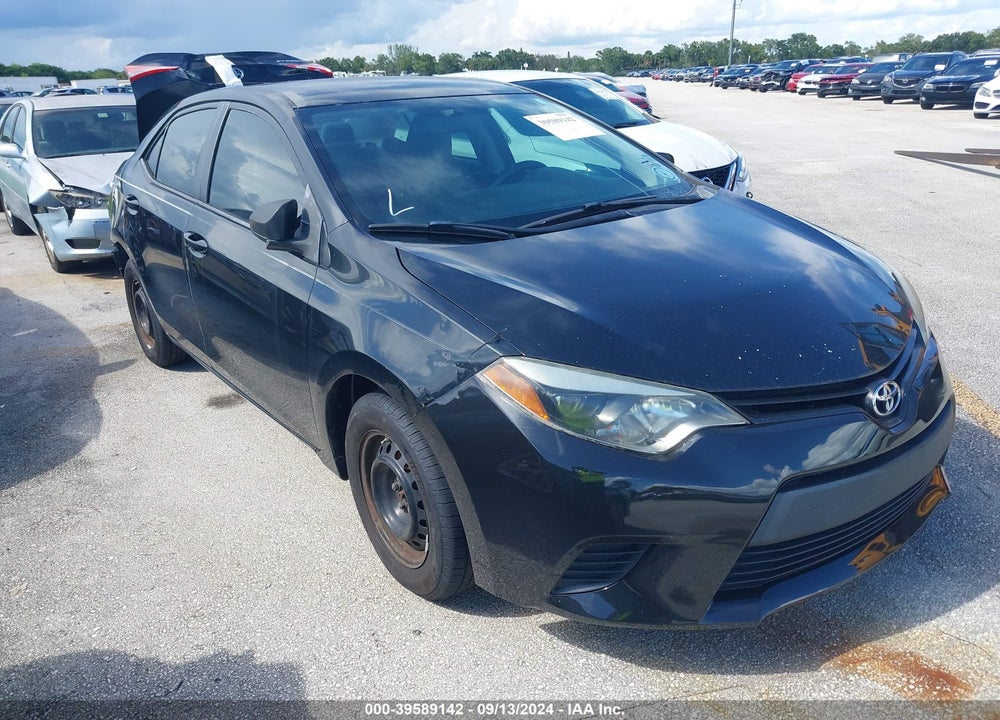 2015 TOYOTA COROLLA L VIN: 2T1BURHE3FC386347