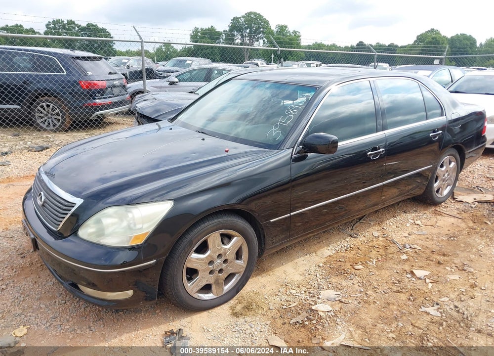 2004 LEXUS LS 430 VIN: JTHBN36F240161798