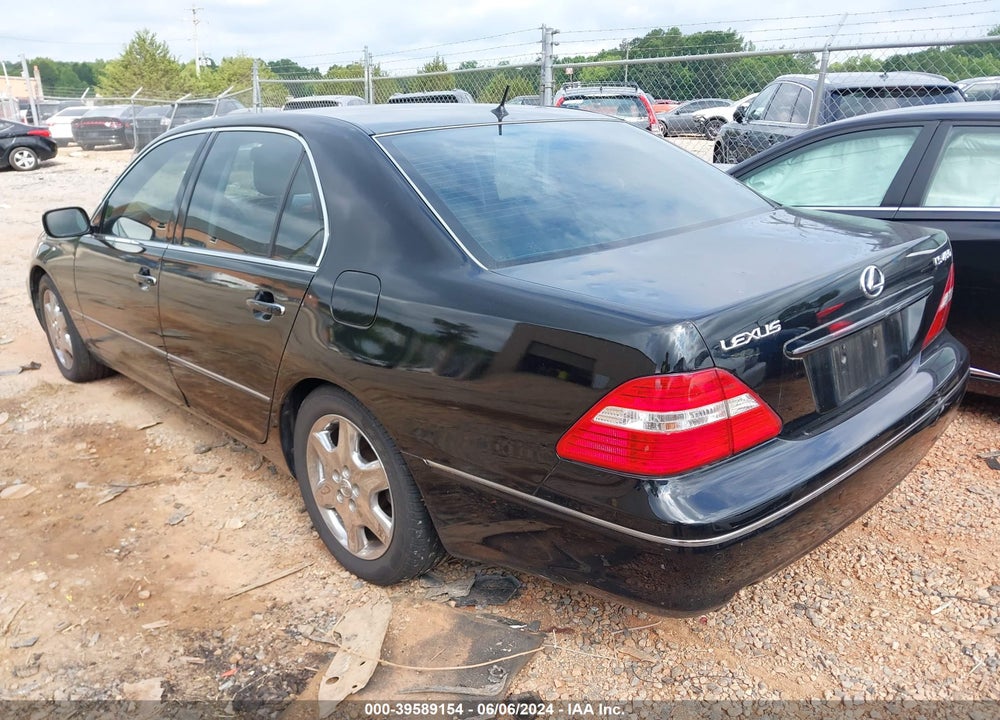 2004 LEXUS LS 430 VIN: JTHBN36F240161798