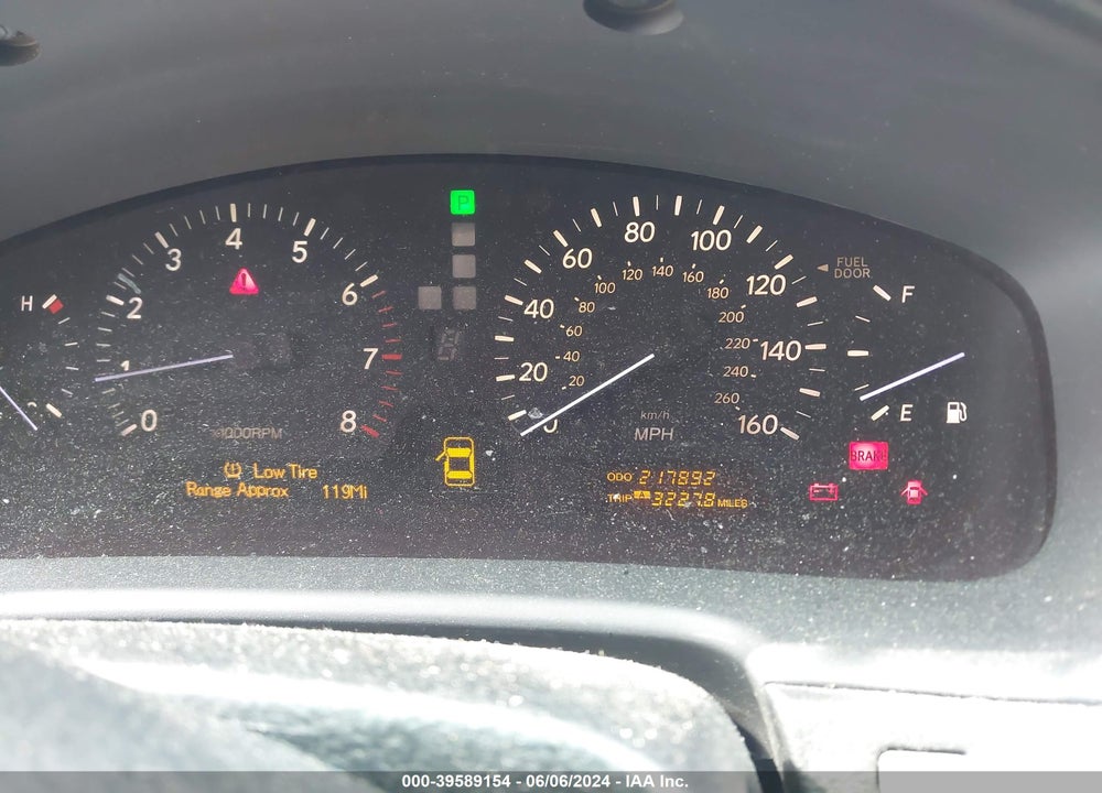 2004 LEXUS LS 430 VIN: JTHBN36F240161798