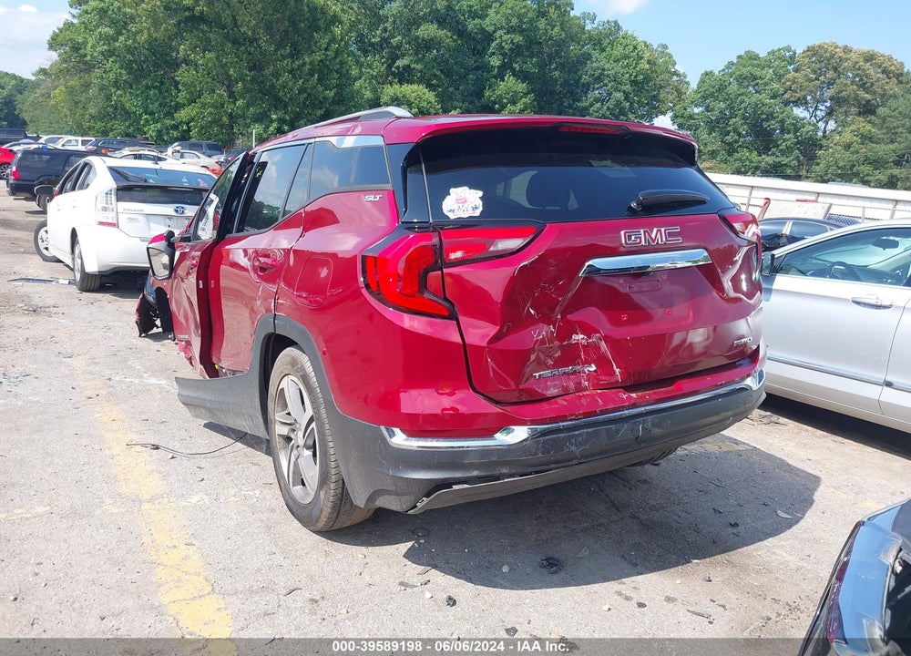2019 GMC TERRAIN SLT VIN: 3GKALVEV9KL183969