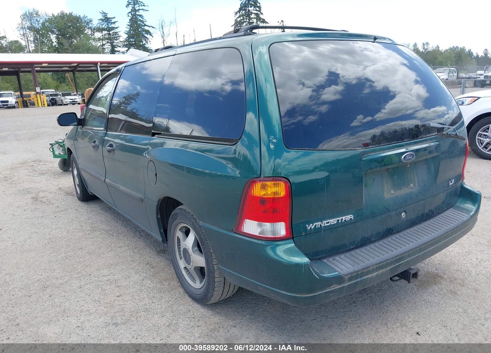 2002 FORD WINDSTAR LX VIN: 2FMZA51422BA19763