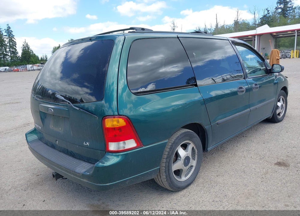 2002 FORD WINDSTAR LX VIN: 2FMZA51422BA19763