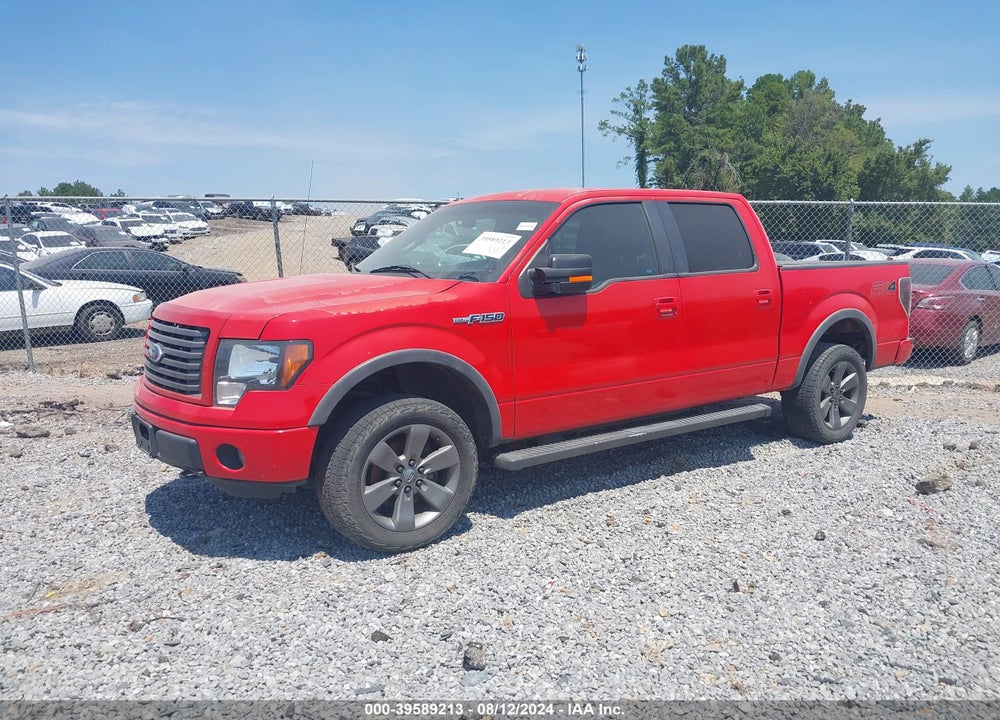 2011 FORD F-150 FX4 VIN: 1FTFW1EF8BFC64076