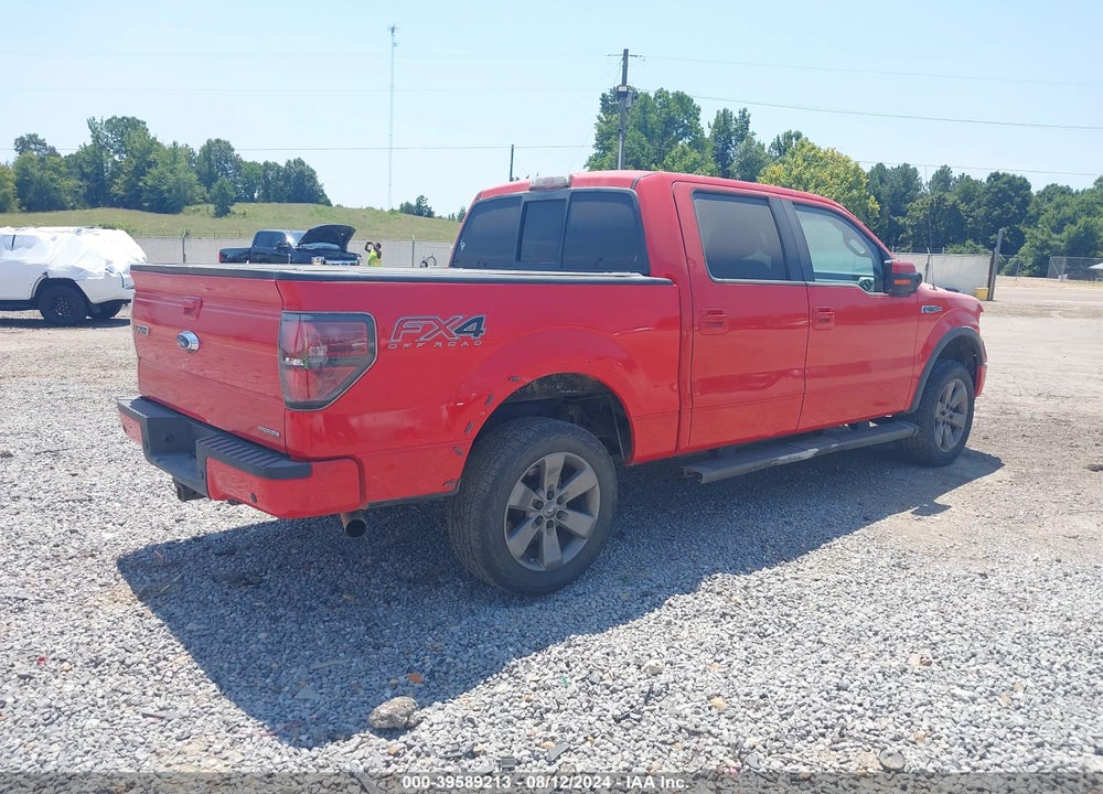 2011 FORD F-150 FX4 VIN: 1FTFW1EF8BFC64076