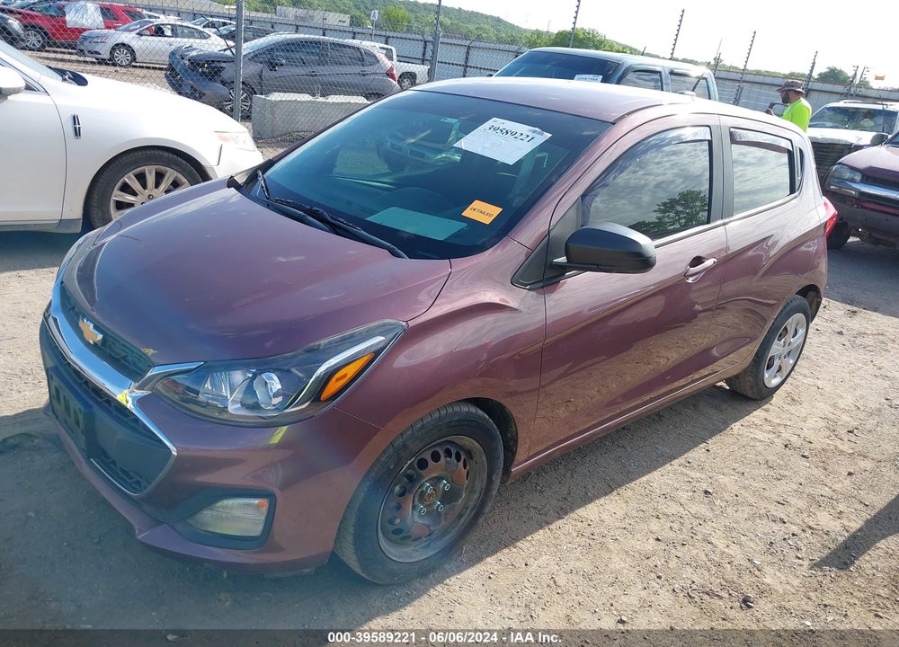2019 CHEVROLET SPARK LS CVT VIN: KL8CB6SA8KC719667