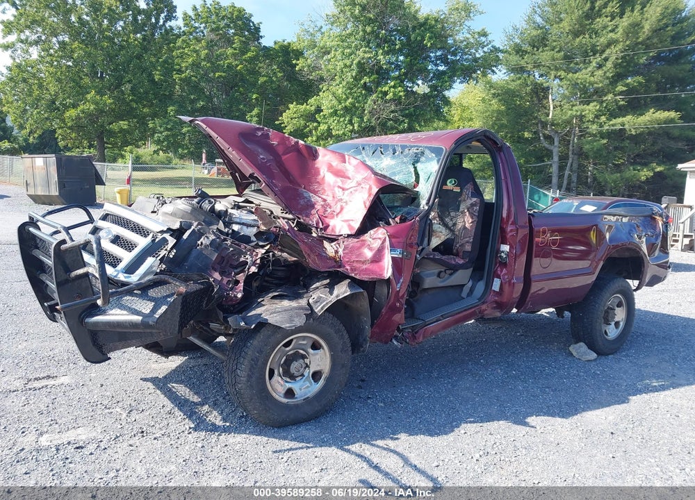 2005 FORD F250 SUPER DUTY VIN: 1FTSF21P75EA41718