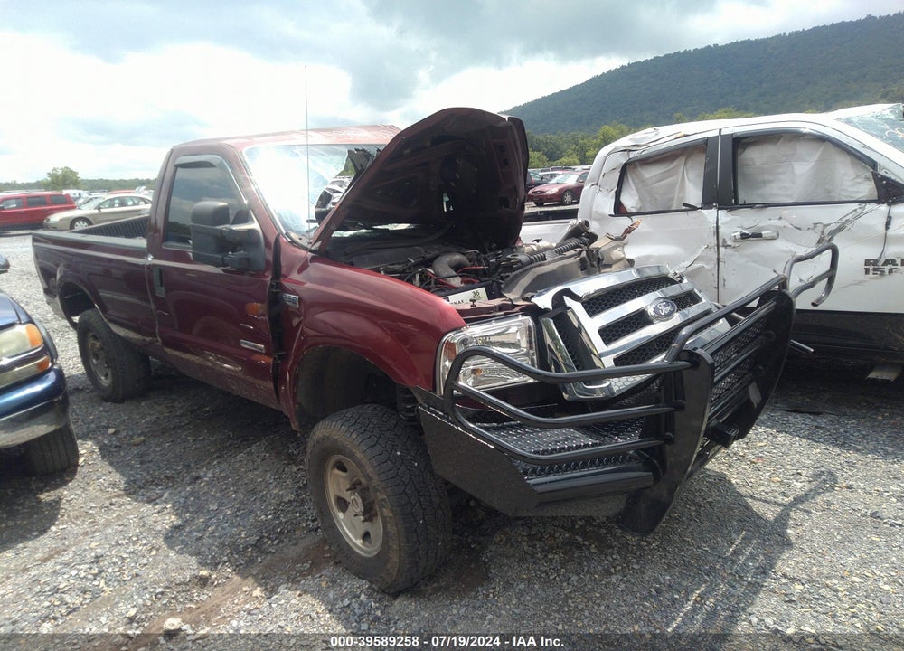 2005 FORD F250 SUPER DUTY VIN: 1FTSF21P75EA41718