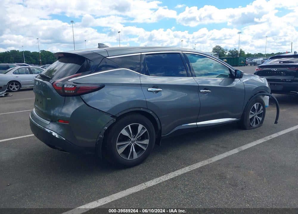 2020 NISSAN MURANO S INTELLIGENT AWD VIN: 5N1AZ2AS5LN162098