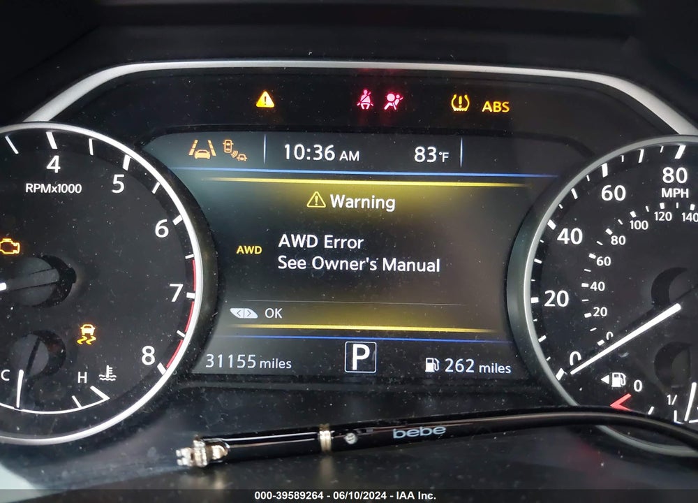 2020 NISSAN MURANO S INTELLIGENT AWD VIN: 5N1AZ2AS5LN162098