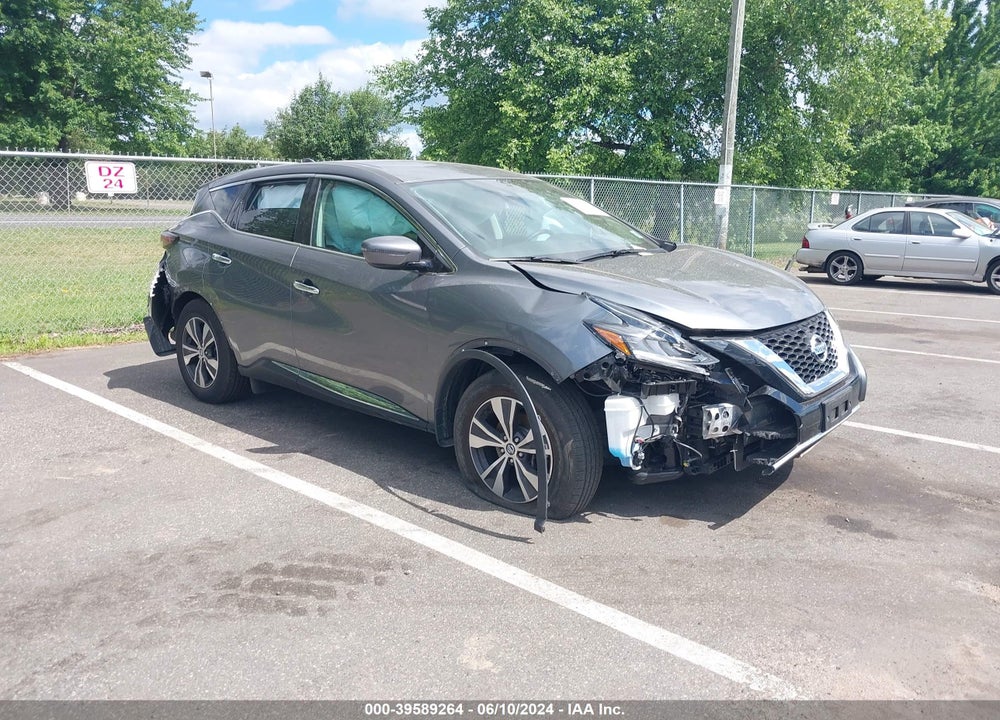 2020 NISSAN MURANO S INTELLIGENT AWD VIN: 5N1AZ2AS5LN162098
