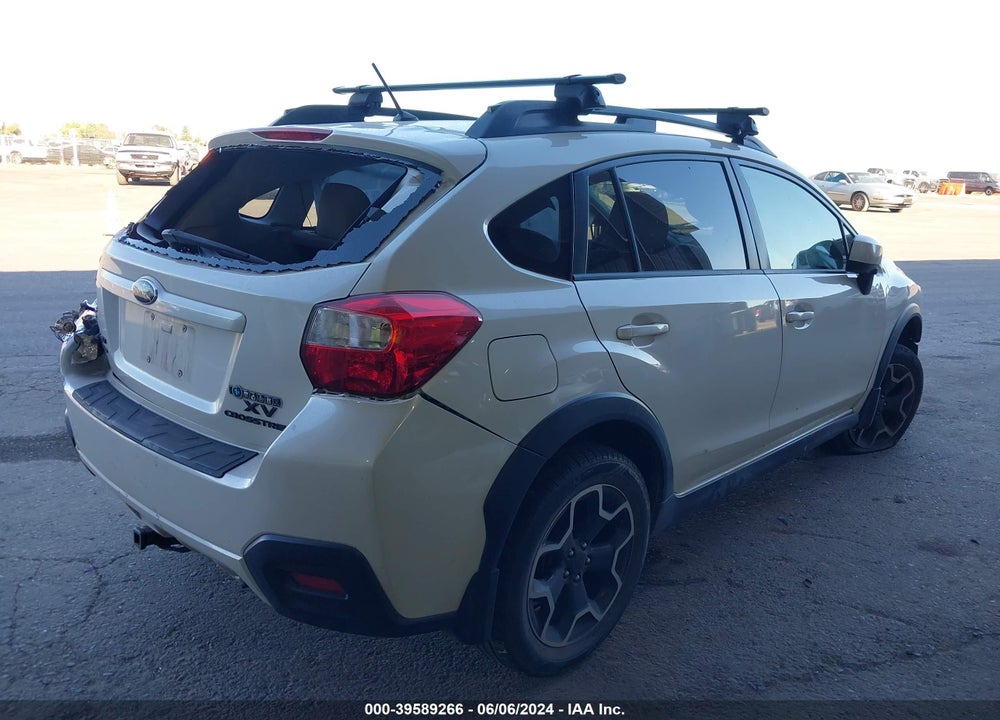2014 SUBARU XV CROSSTREK 2.0I PREMIUM VIN: JF2GPACC5E8238782